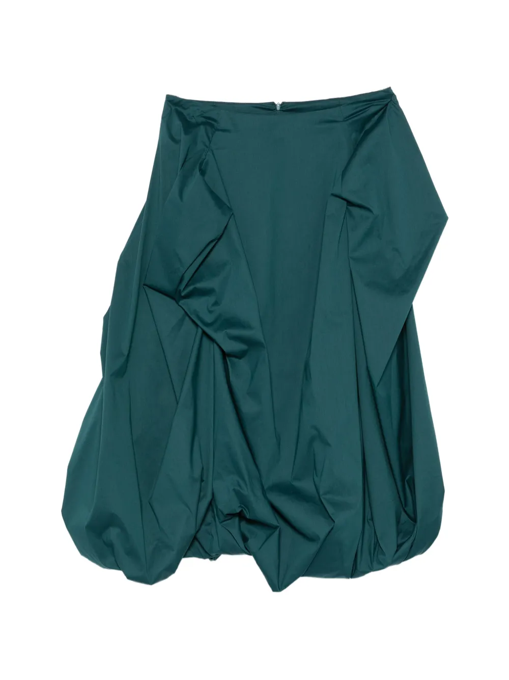 Liviana Conti Gonna midi arricciata - Verde