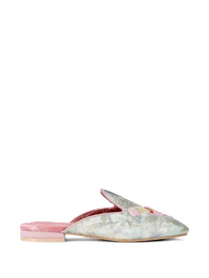 Y/Project x Melissa フローラル ミュール | ニュートラル | FARFETCH JP