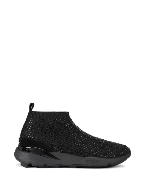 Kurt Geiger London utsmyckade slip on-sneakers