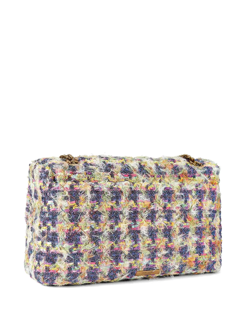  Kurt Geiger London Xxl Kensington Flap Shoulder Bag - Purple 