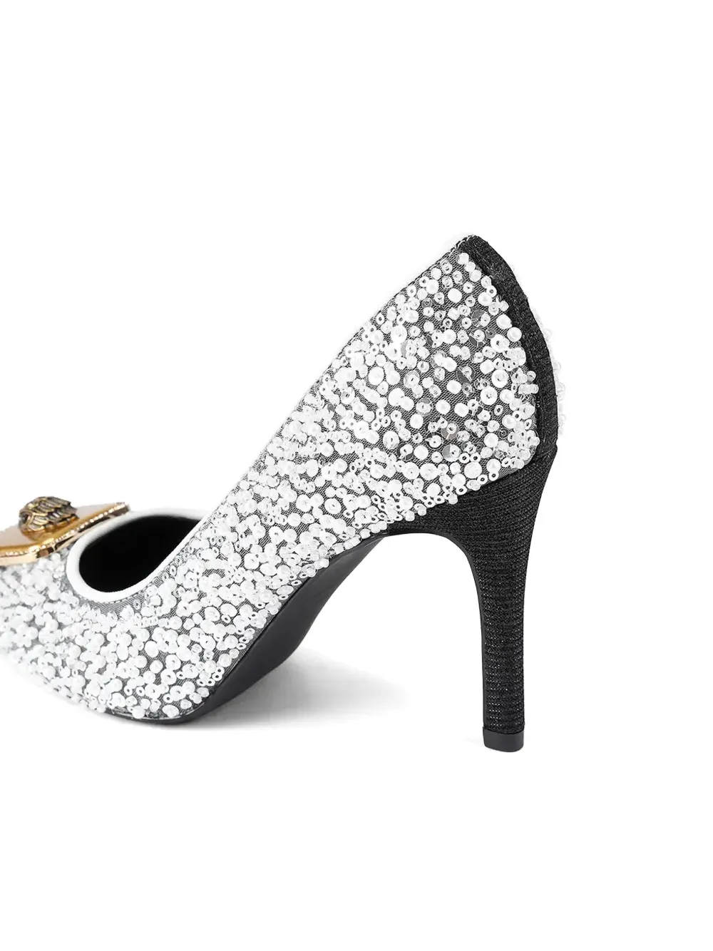 Kurt Geiger London Pimlico pumps met pailletten Zilver