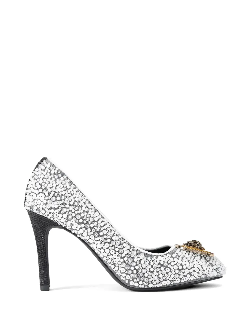Kurt Geiger London Pimlico pumps met pailletten Zilver