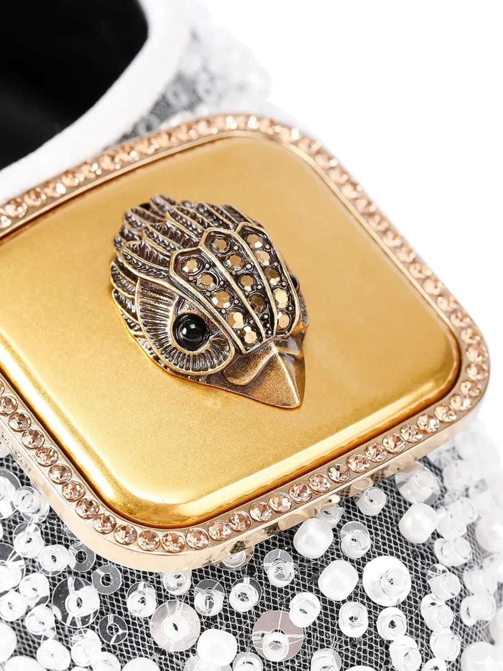 Kurt Geiger London Pimlico pumps met pailletten Zilver