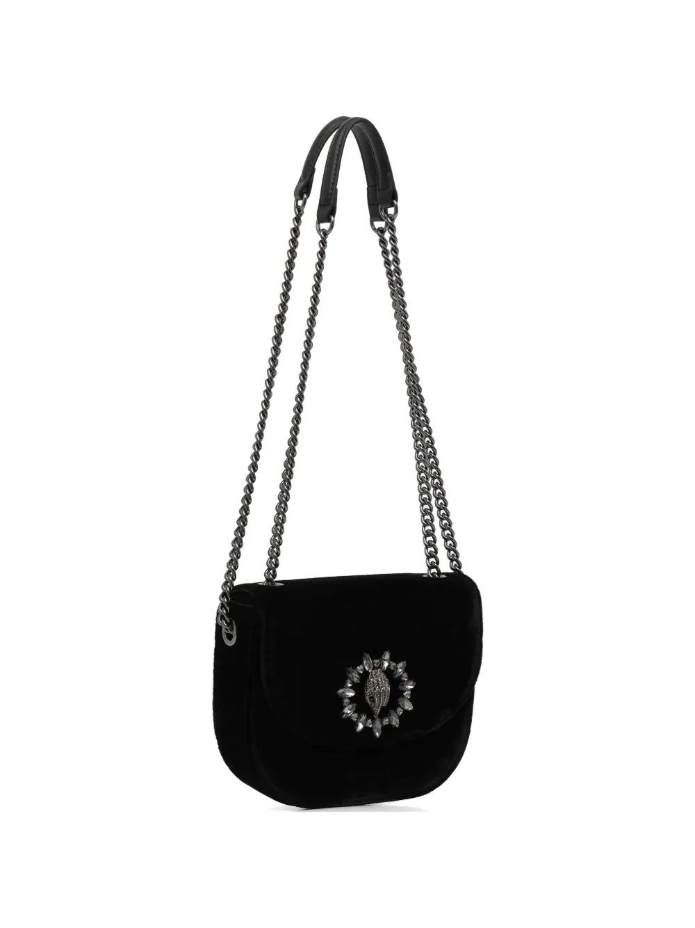 Kurt Geiger London velvet shoulder bag - Nero