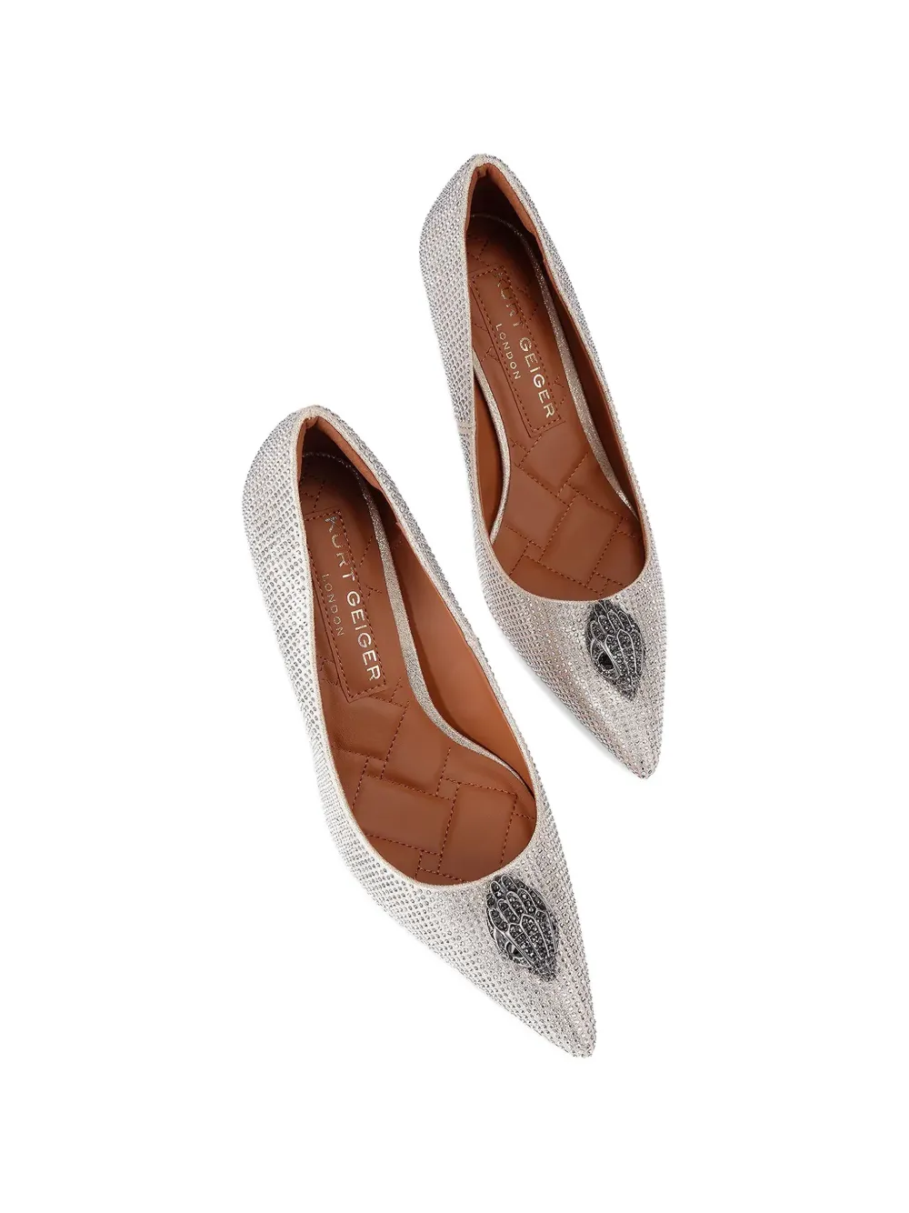 Kurt Geiger London Pumps met studs Zilver