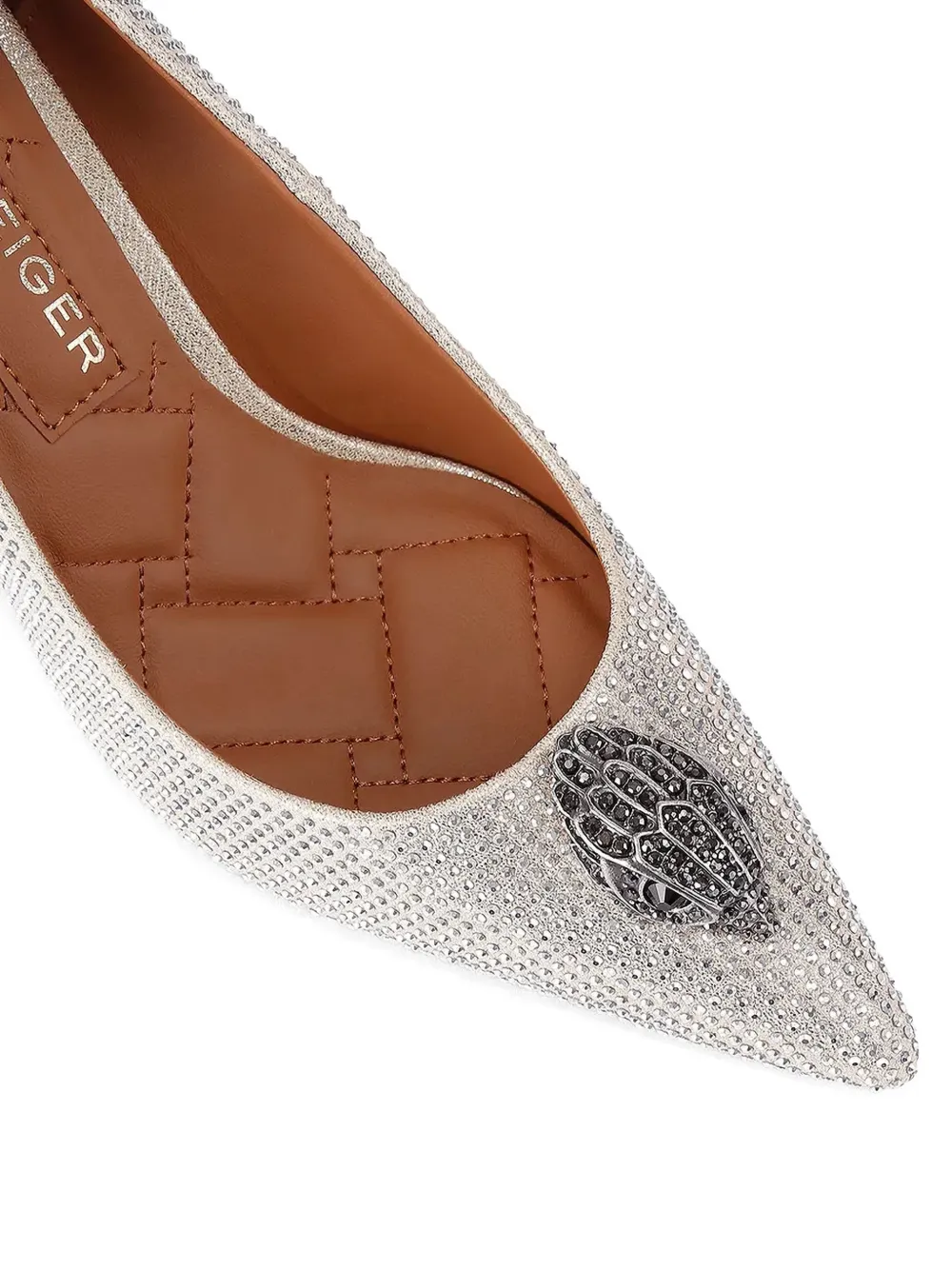 Kurt Geiger London Pumps met studs Zilver