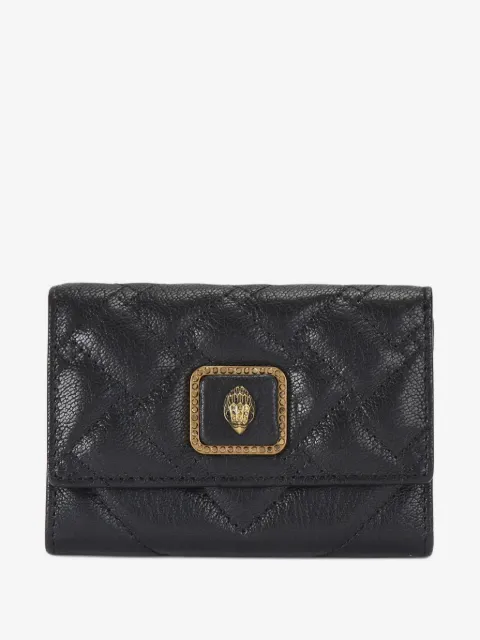 Kurt Geiger London quiltet kortholder med ørneplade