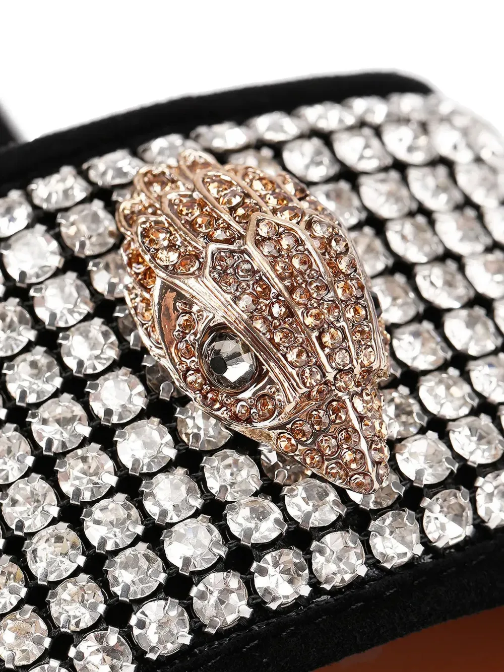 Kurt Geiger London Kensington verfraaide slippers Zwart