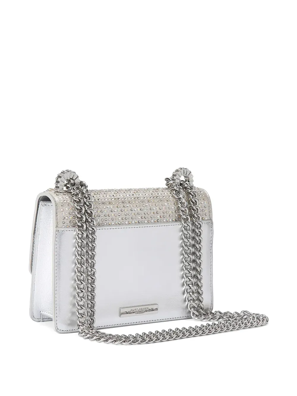 Rhinestone Bow Satchel