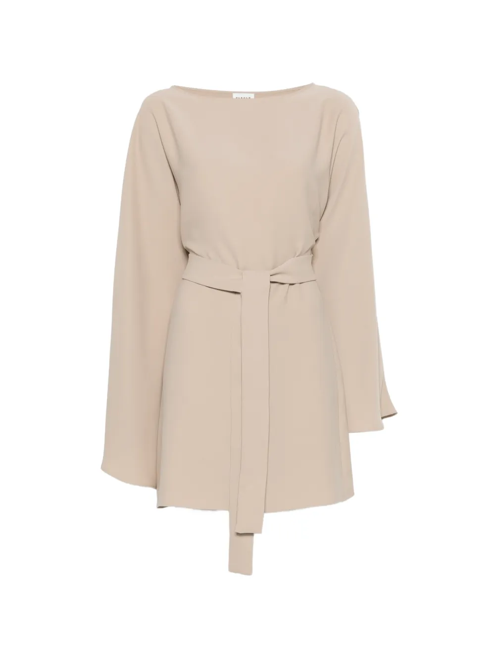 P.A.R.O.S.H. belted mini dress - Toni neutri