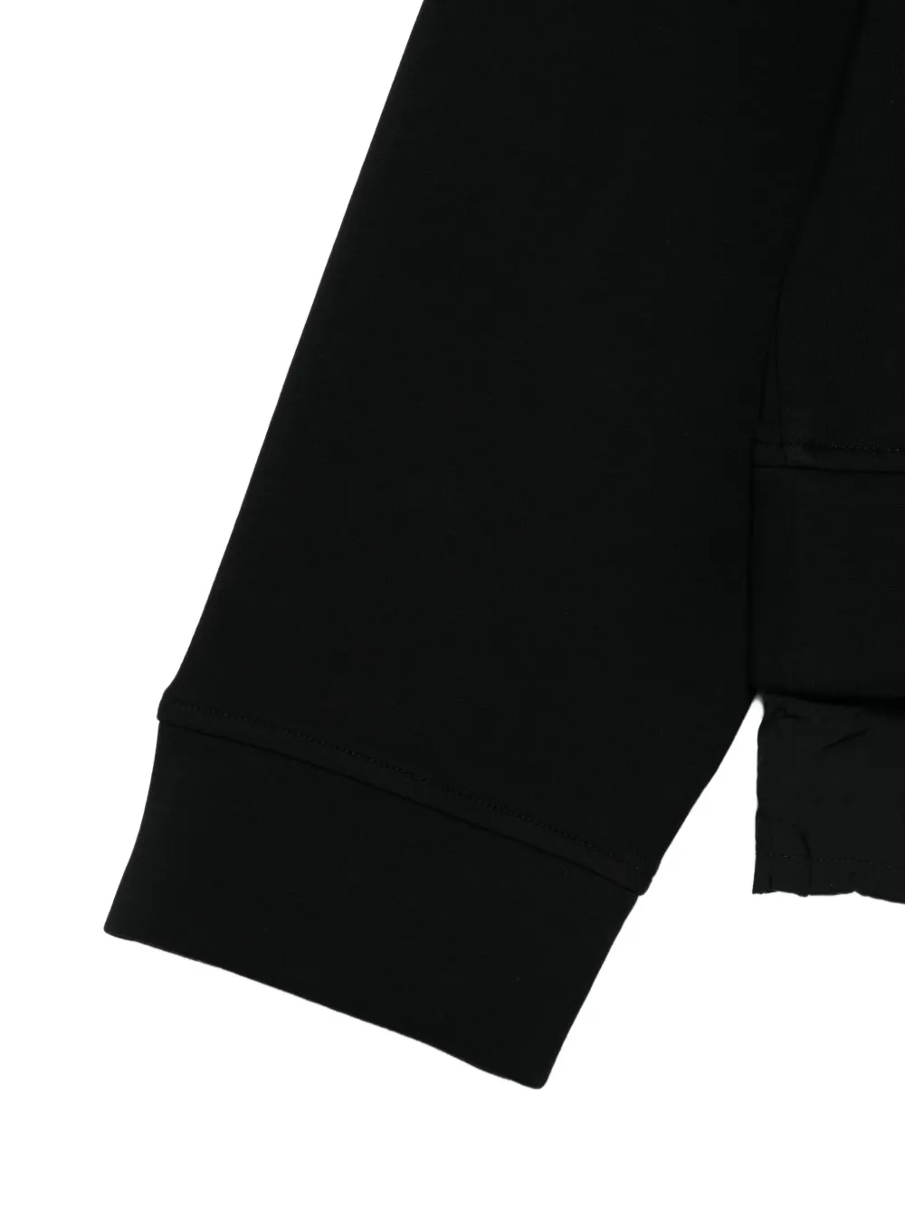 Emporio Armani Gelaagde sweater Zwart