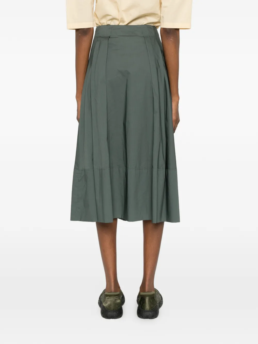 Woolrich Plooirok Groen