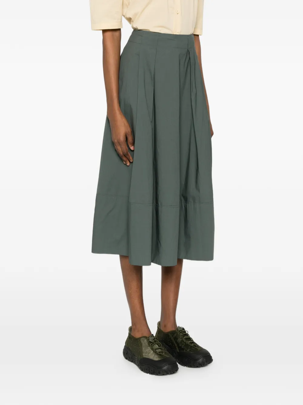  Woolrich Pleated Skirt - Green 