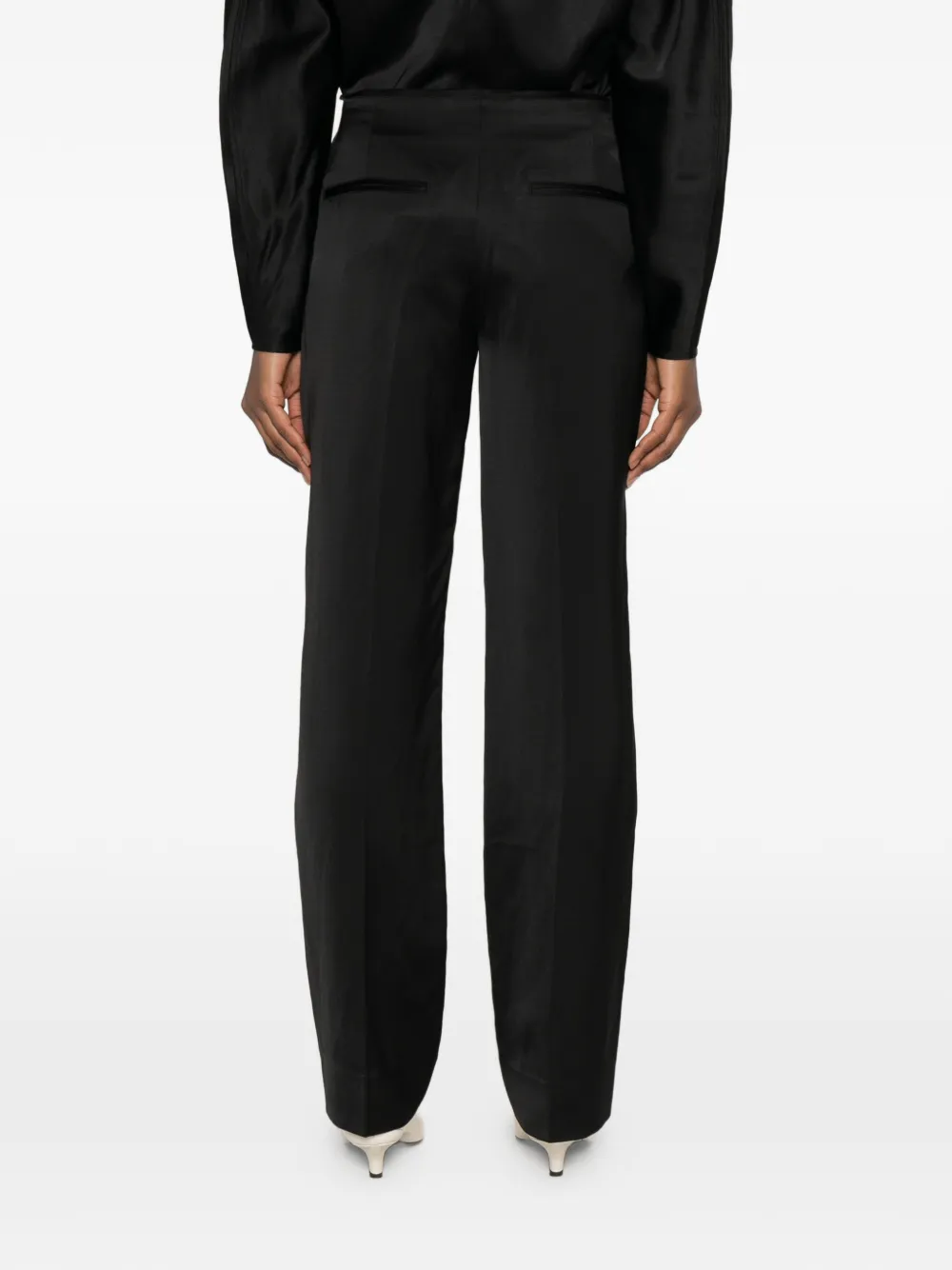 TOTEME Broek Zwart