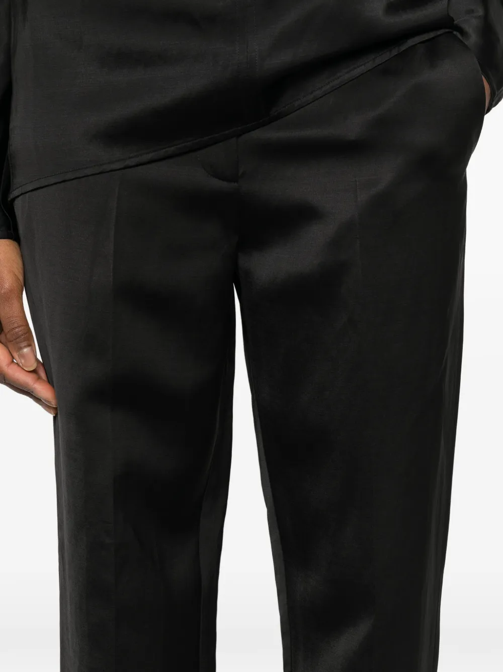 TOTEME Broek Zwart