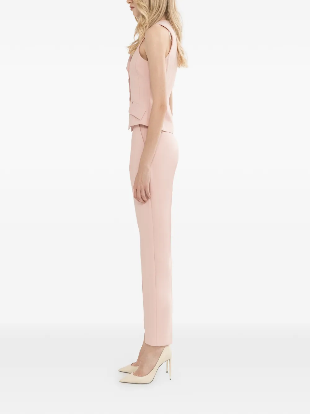 NISSA High waist broek Roze