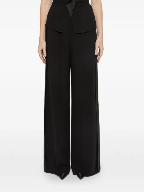 NISSA high-rise wide-leg trousers