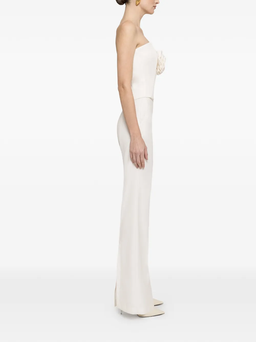  Nissa Flared Trousers - White 