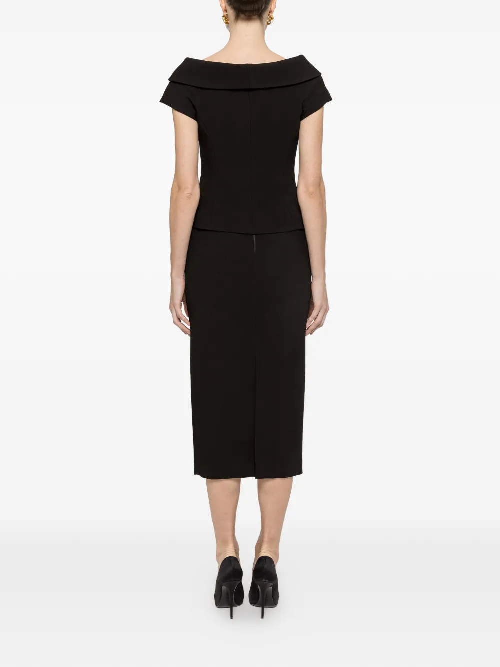High-Waisted Pencil Skirt