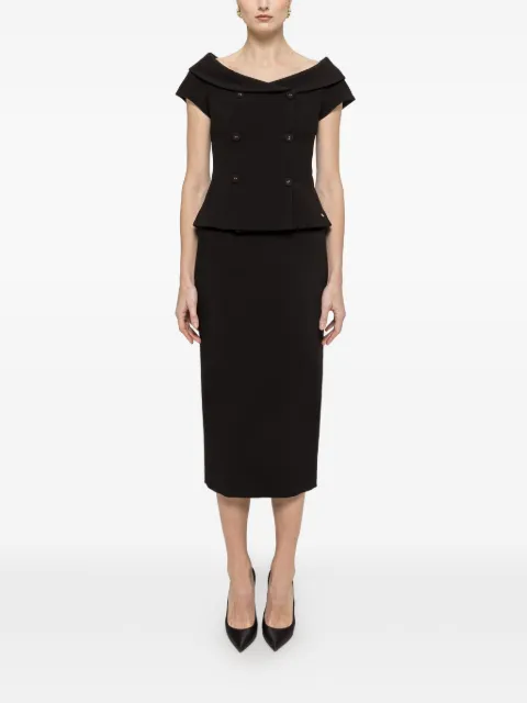NISSA high-waisted pencil skirt