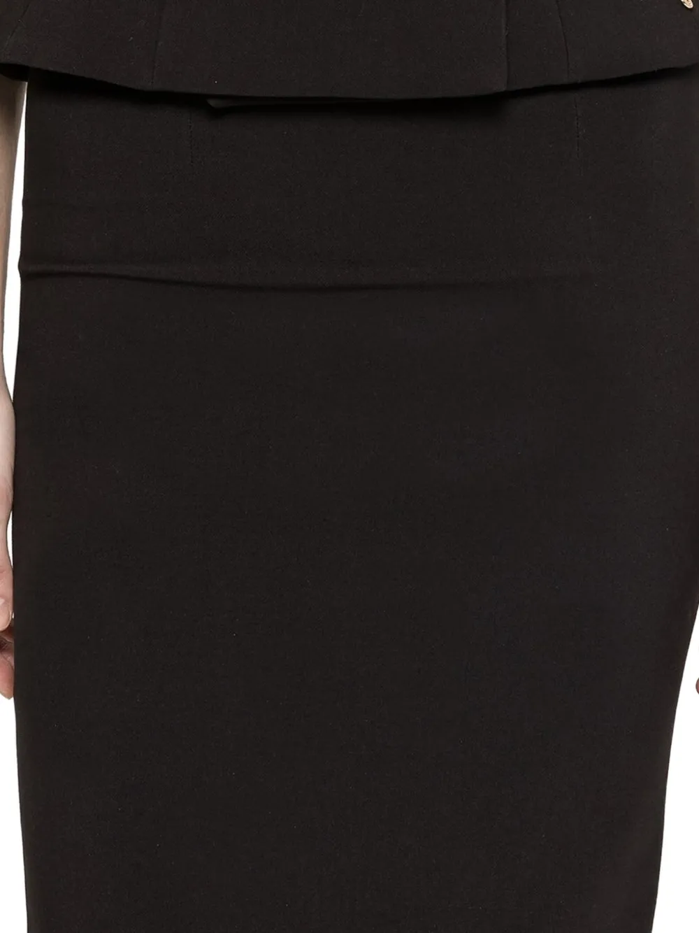 High-Waisted Pencil Skirt