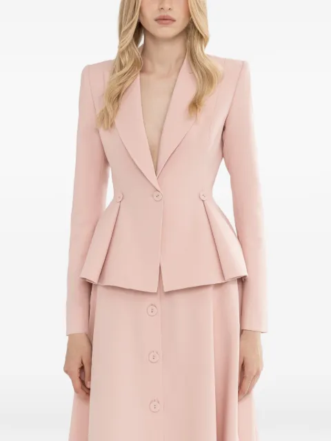 NISSA blazer à simple boutonnage