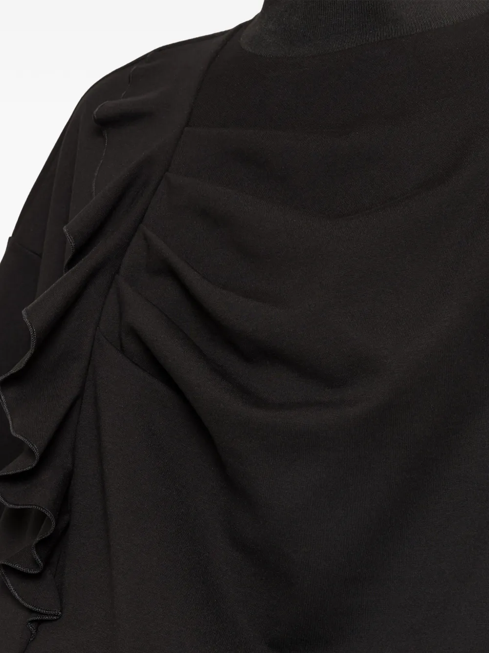 Ruffled Oversized Top