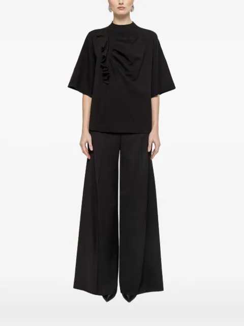 NISSA 荷叶边超大款上衣