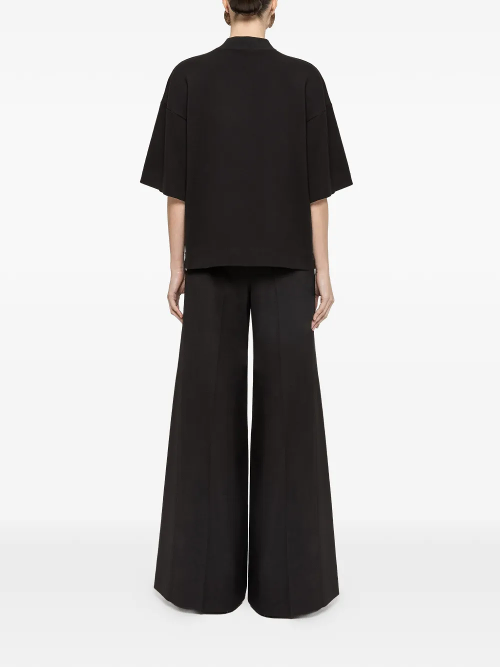 Ruffled Oversized Top