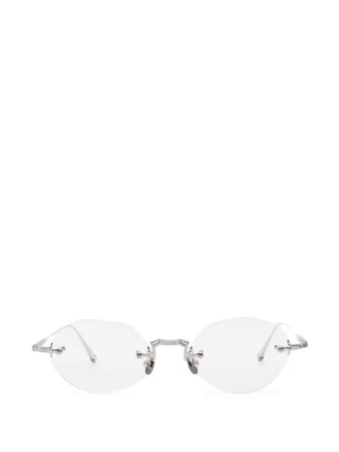 Matsuda oval-frame glasses