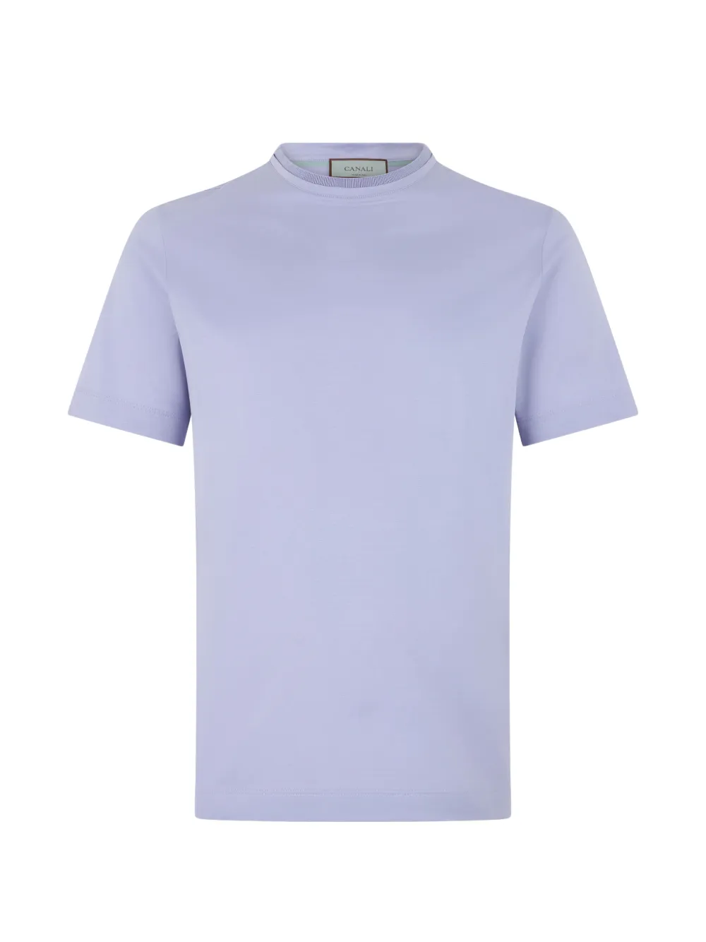 Canali crewneck T-shirt - Viola