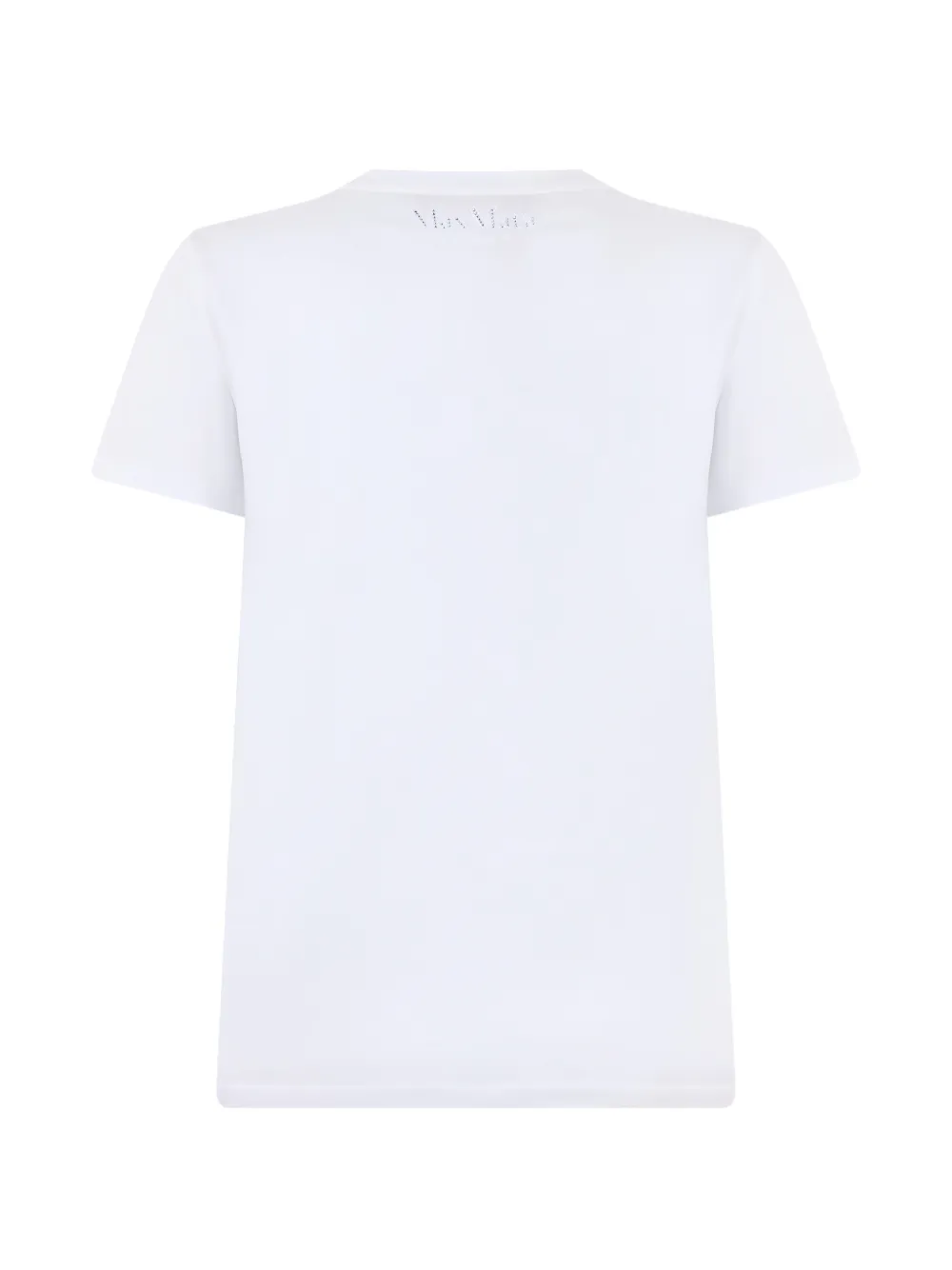 Max Mara T-shirt met bloemapplicatie Wit