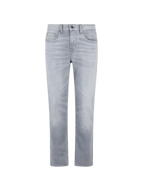 7 For All Mankind faded slim-fit jeans