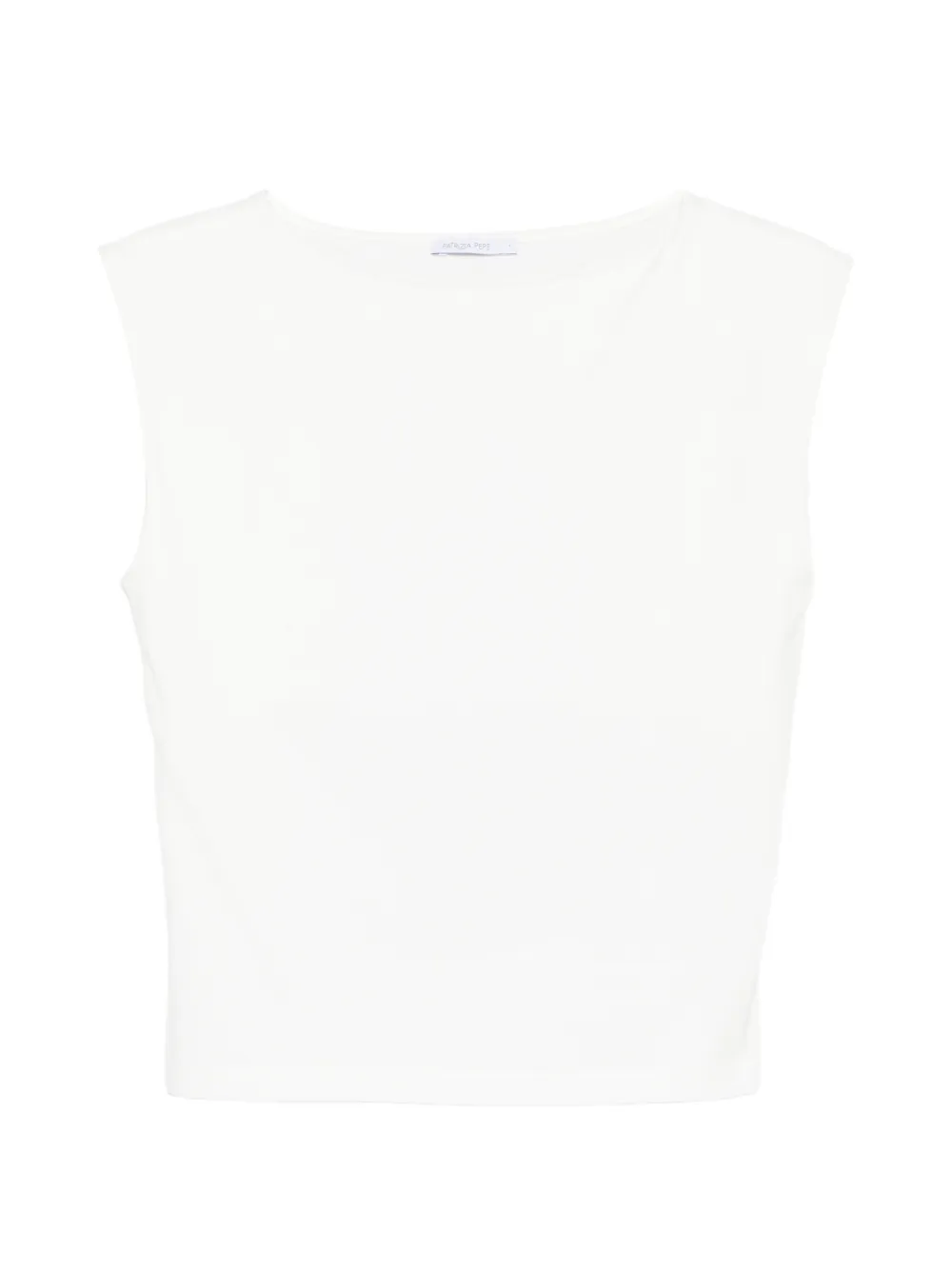Patrizia Pepe cut-out T-shirt - Bianco