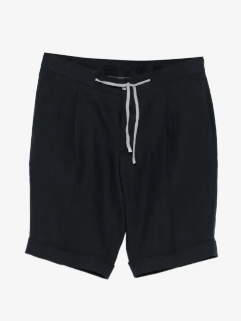 Arte Antwerp Plissierte Shorts mit Kordelzug