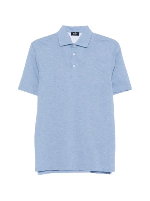 Barba buttoned polo shirt