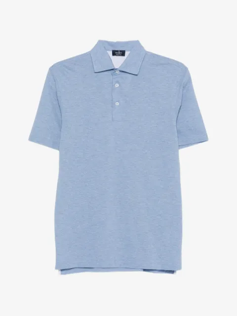 Barba buttoned polo shirt
