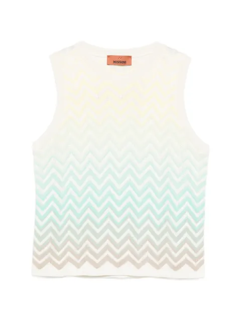 Missoni chevron-pattern top