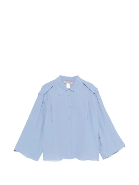 TWINSET button shoulder blouse