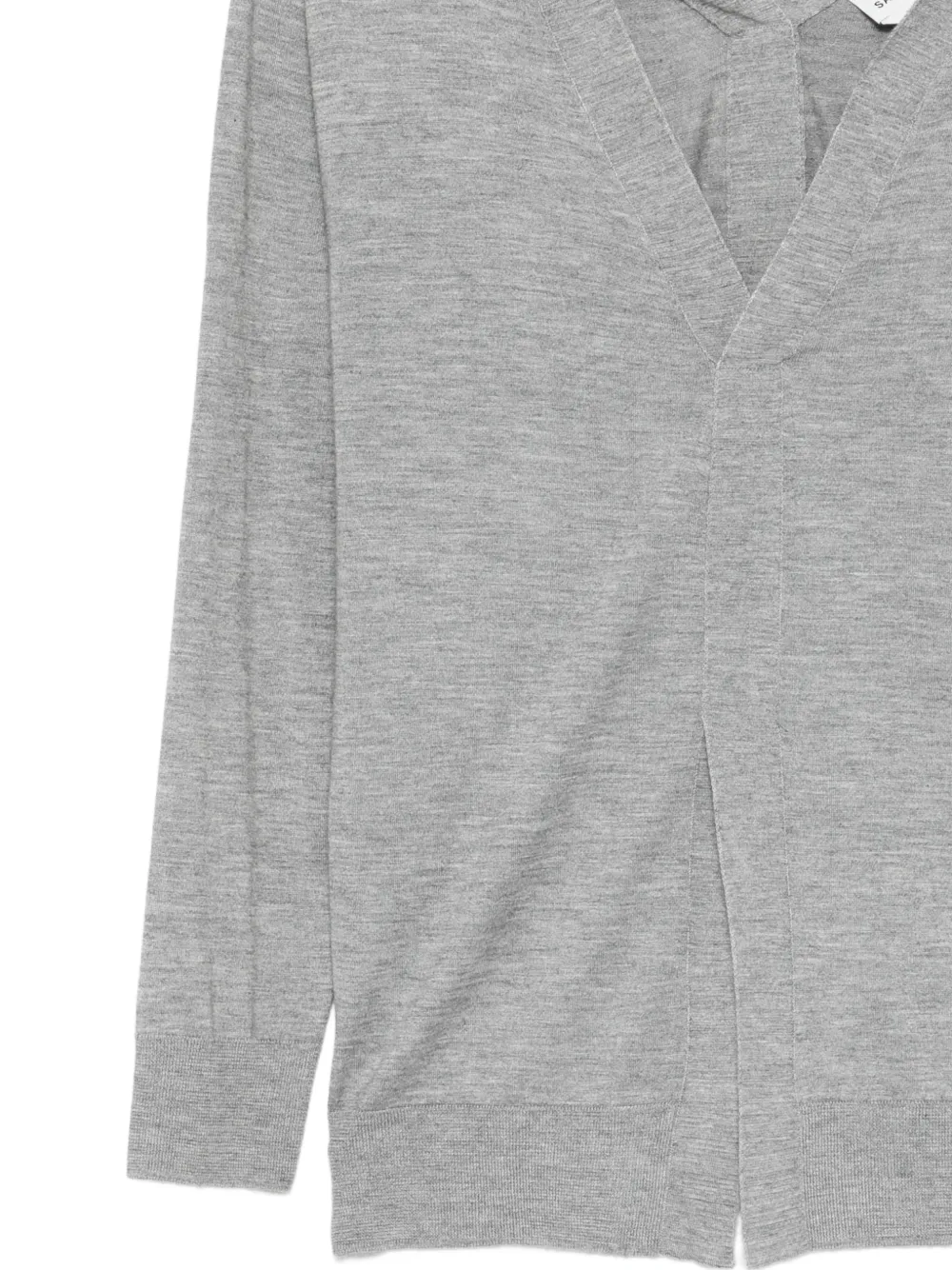  Sa Su Phi V-neck Cashmere Sweater - Grey 