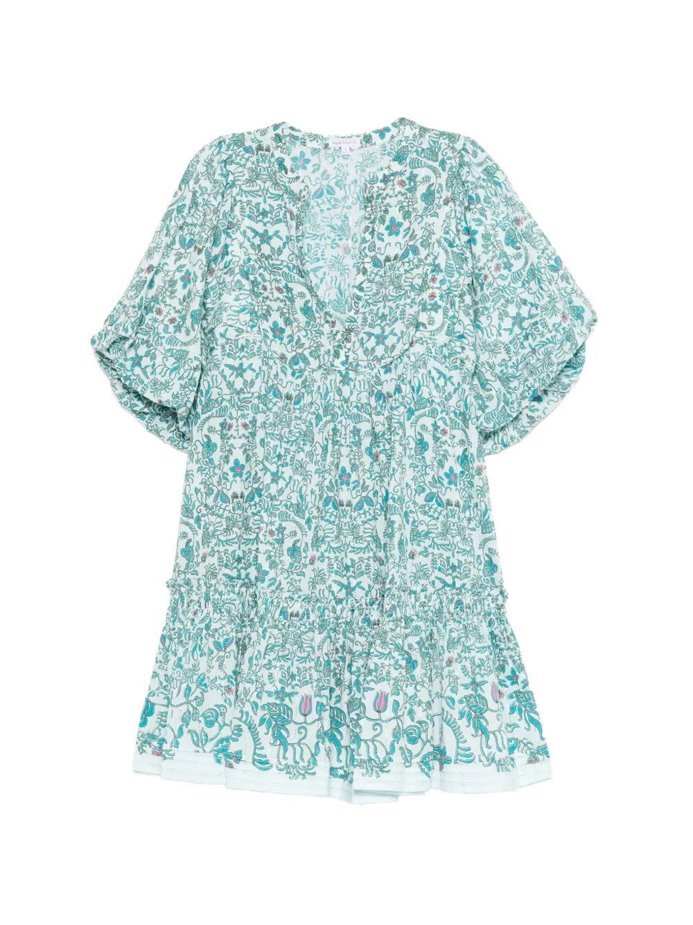 Poupette St Barth Cruz mini dress - Verde