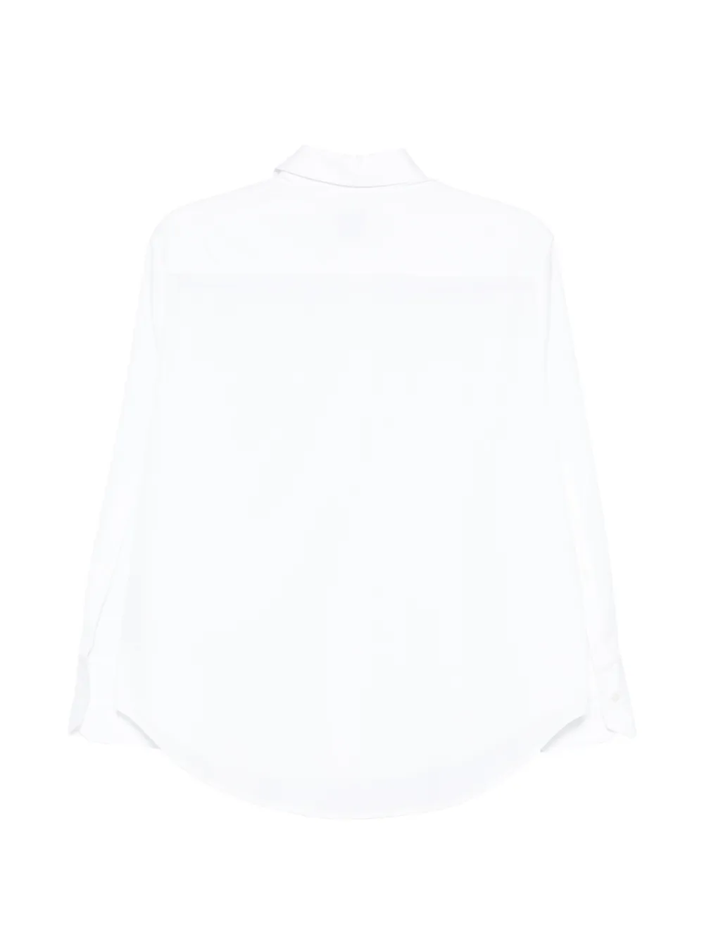  Sa Su Phi Long-sleeve Button Blouse - White 