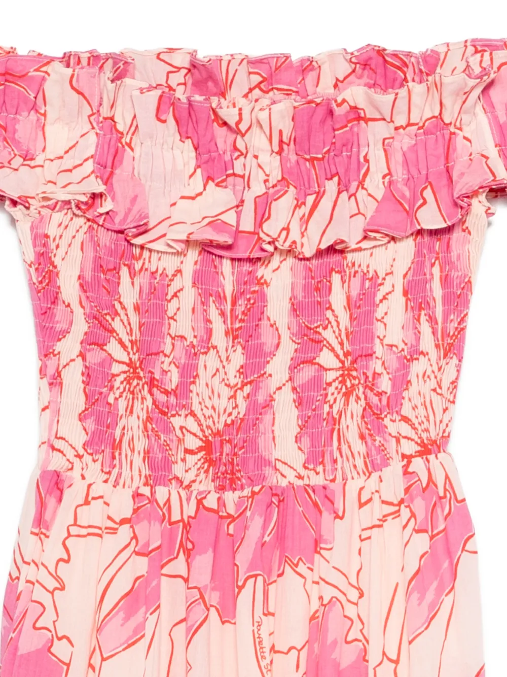  Poupette St Barth Suzanne Maxi Dress - Pink 