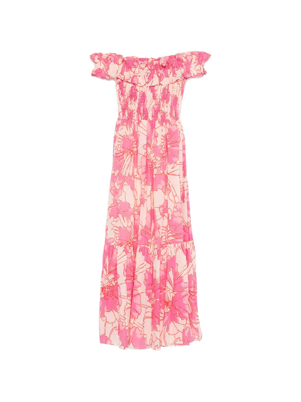  Poupette St Barth Suzanne Maxi Dress - Pink 