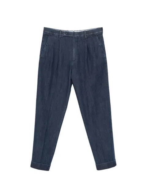 Gta pleated cuffed jeans