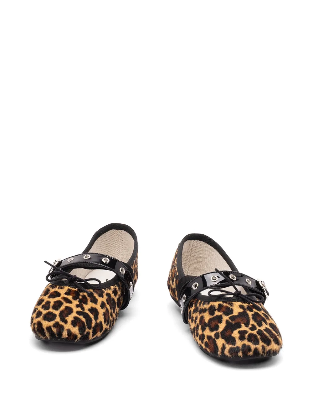 Repetto Ballet twist Mary Jane flats Beige