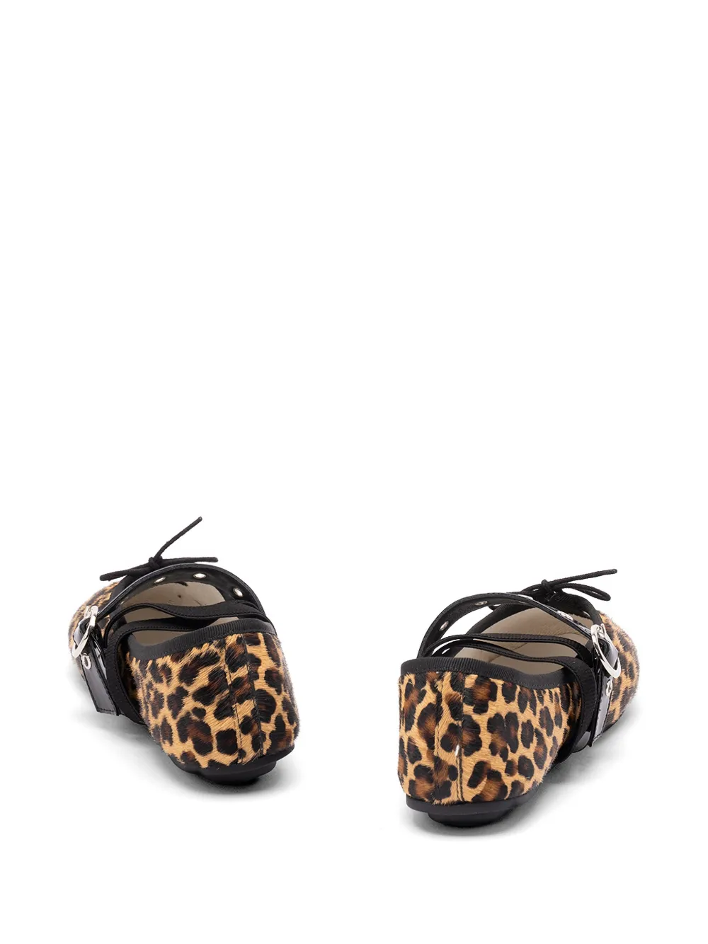 Repetto Ballet twist Mary Jane flats Beige