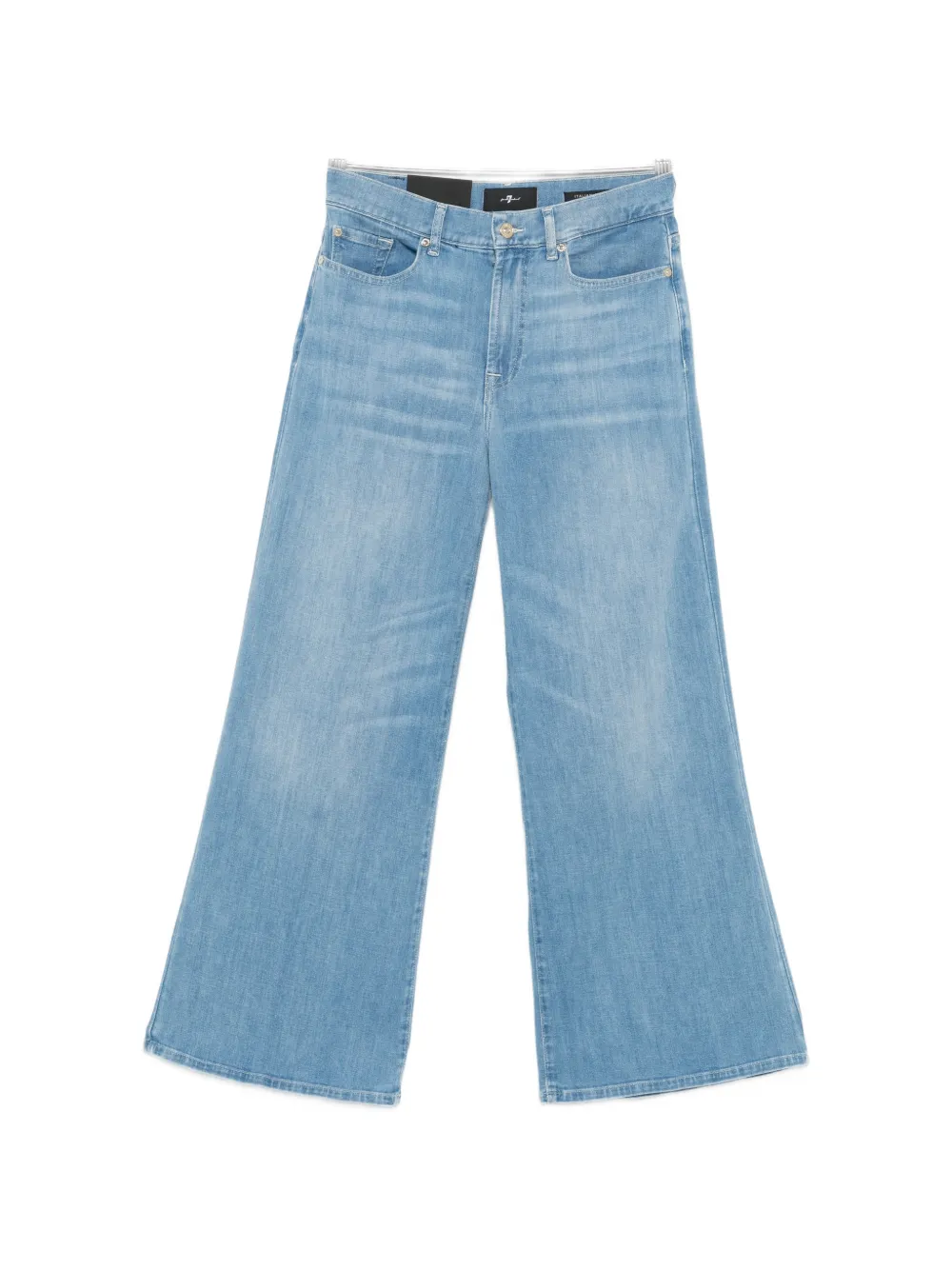 7 For All Mankind wide-leg denim jeans - Blu