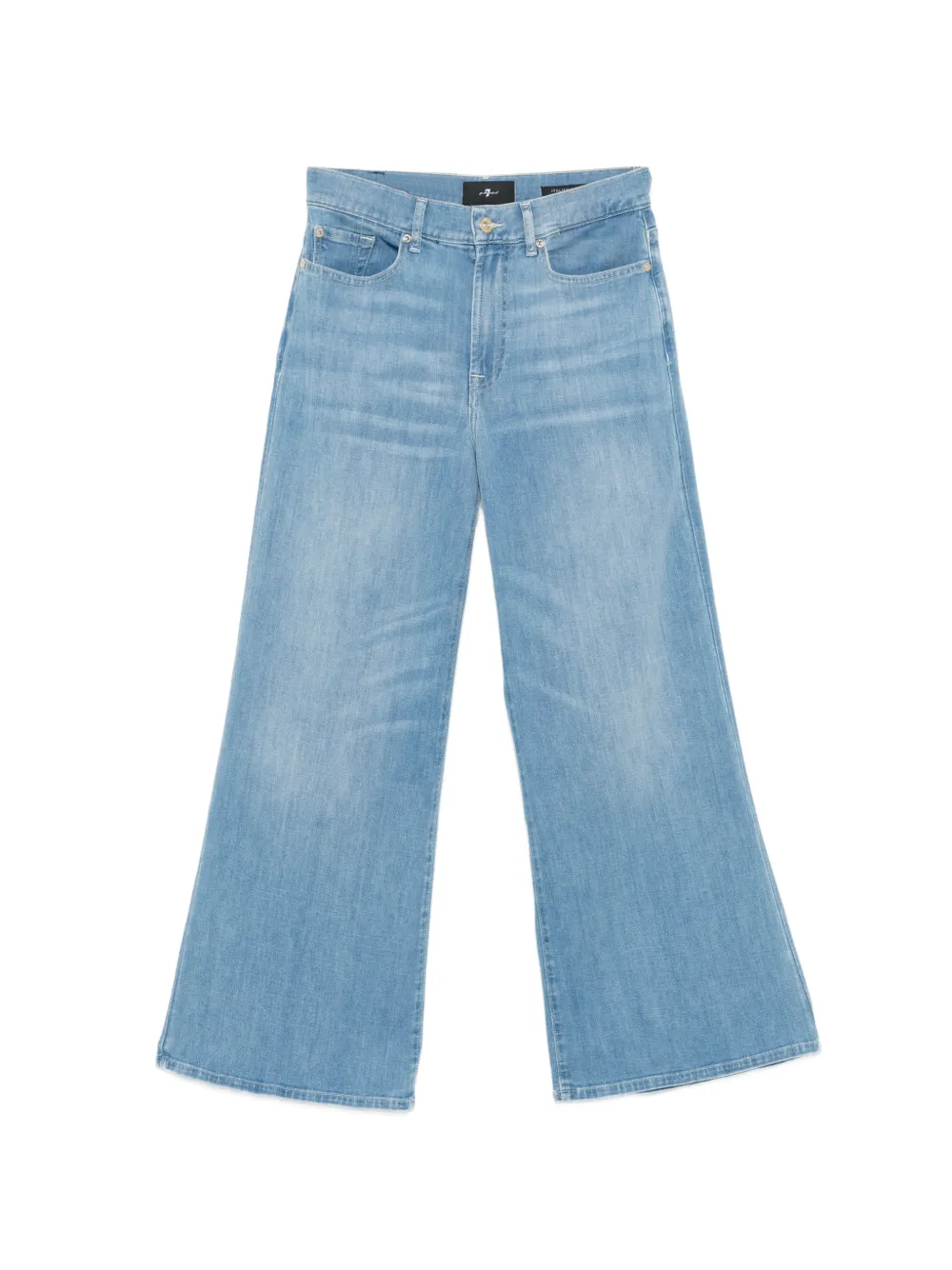 7 For All Mankind wide-leg denim jeans - Blu