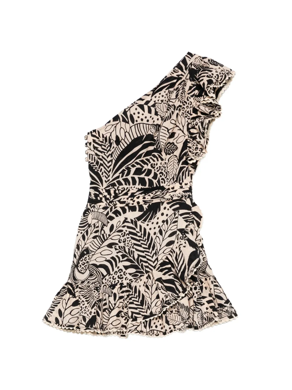 Poupette St Barth Corinne mini dress - Toni neutri